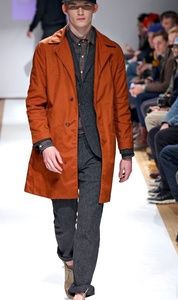 Mark McNairy mens Wool euro cuff Pants